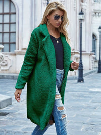 Comfortable Women's Winter Coat - Mila-Green-S-State of Style