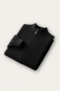 Comfortable Wool Men's Vest - Elias-Black-S-State of Style