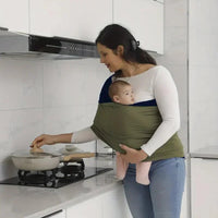 Comfortable Wrap Carrier - KleintjeKnuffel-Grey-State of Style