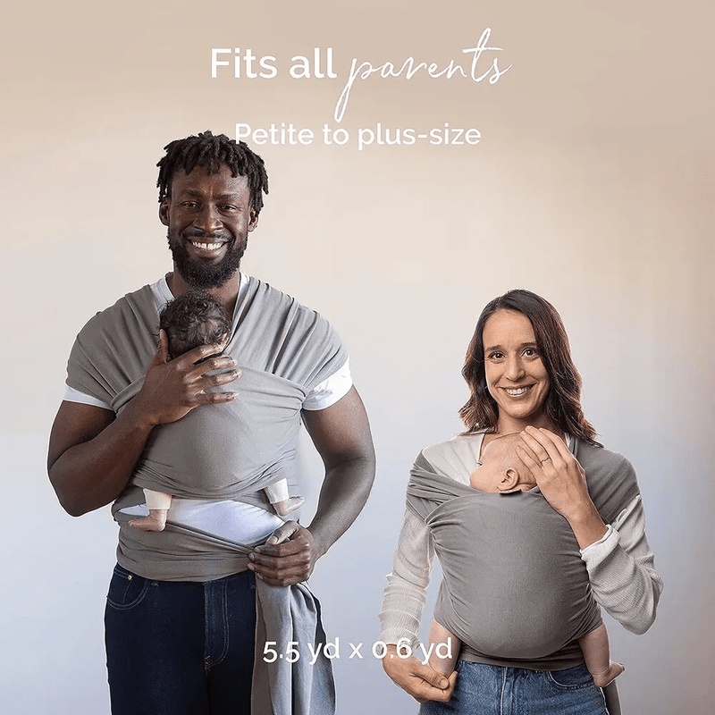Comfortable Wrap Carrier - KleintjeKnuffel-Grey-State of Style