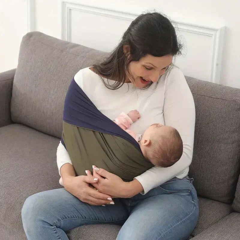 Comfortable Wrap Carrier - KleintjeKnuffel-Grey-State of Style