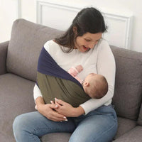 Comfortable Wrap Carrier - KleintjeKnuffel-Grey-State of Style