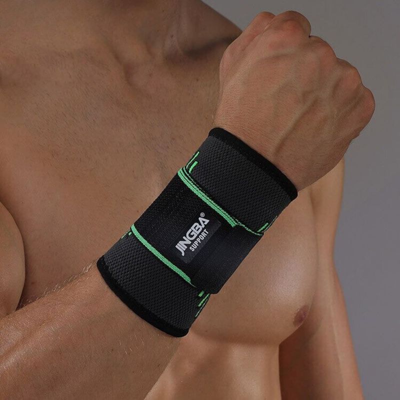 Comfortable Wrist Brace - FlexGuard-Green-Short-S-M-State of Style