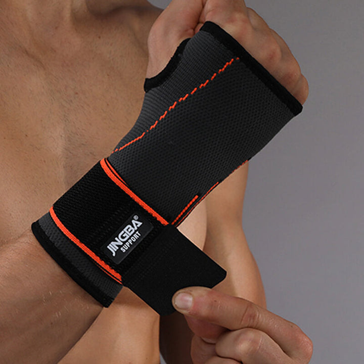 Comfortable Wrist Brace - FlexGuard-Red-Long-S-M-State of Style