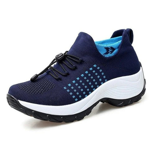 ComfortEase Therapeutic Shoes | All-Day Comfort and Support-White Blue-3.0-State of Style