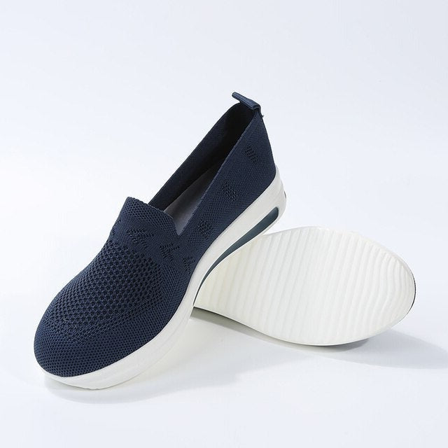 ComfortMax Plus Women's Sneakers | Breathable Orthopedic Design-Marine Blue-4.0-State of Style