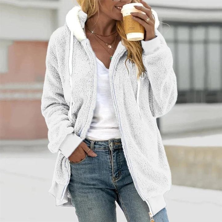 Comfy Hoodie Vest - Aurora-White-L-State of Style