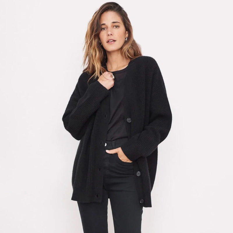 Comfy Ladies' Jacket - Emery-Black-XS-State of Style