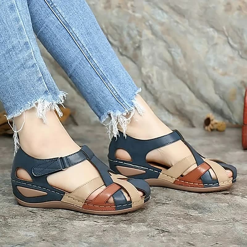 ComfyFeet | Comfortable Women's Sandals-Blue-4.5-State of Style