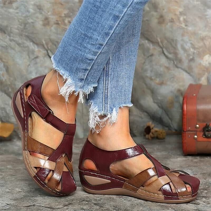 ComfyFeet | Comfortable Women's Sandals-Blue-4.5-State of Style