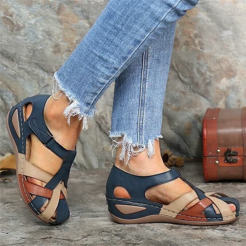 ComfyFeet | Comfortable Women's Sandals-Blue-4.5-State of Style