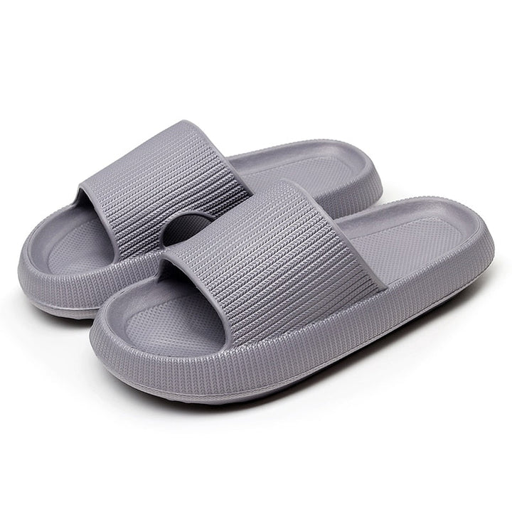 ComfySlides | Women's Soft Indoor Slippers-Black-3.5-State of Style