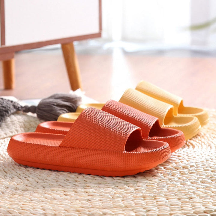 ComfySlides | Women's Soft Indoor Slippers-Black-3.5-State of Style