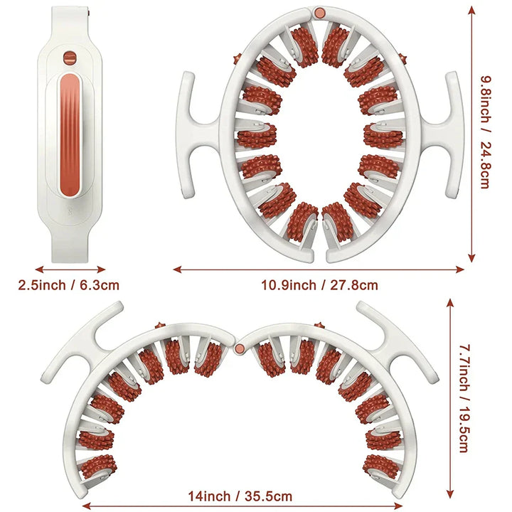 Compact Acupressure Massage Device - BodyRelief Roller-State of Style