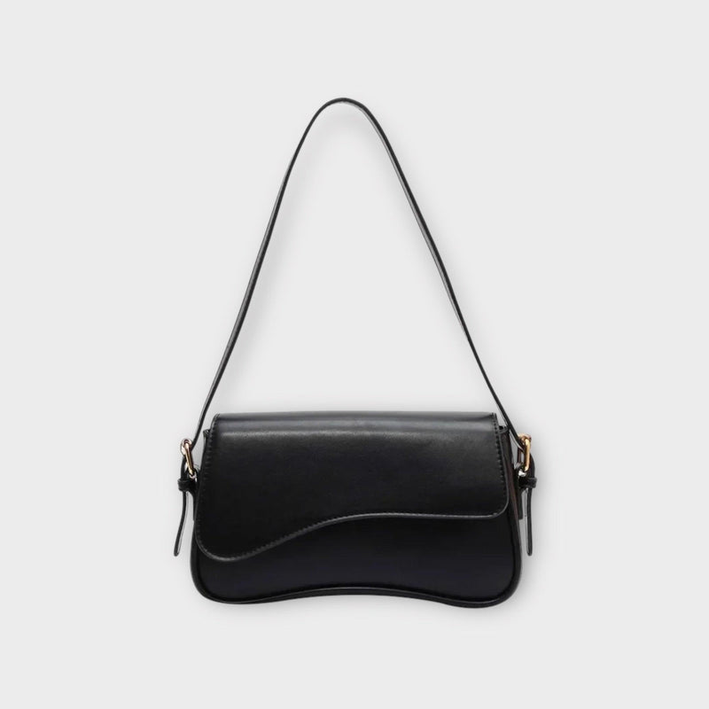 Compact Ladies Shoulder Bag - Sophia-Black-State of Style