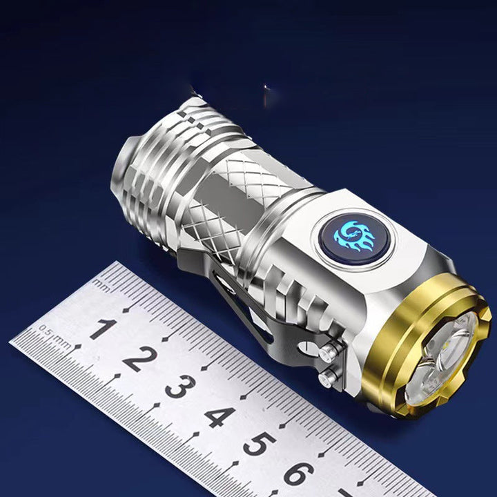 Compact LED Torch - LumenTorch-Black-State of Style