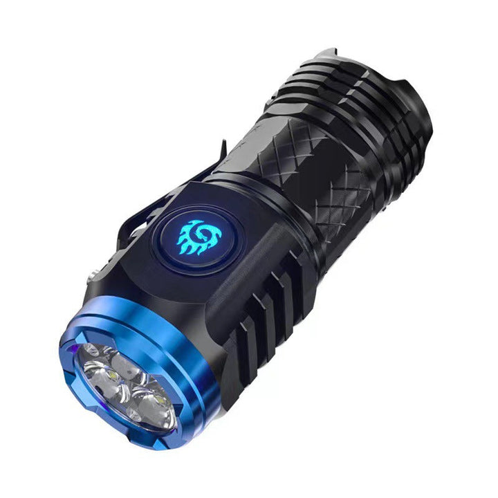 Compact LED Torch - LumenTorch-Black-State of Style