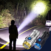 Compact LED Torch - LumenTorch-Black-State of Style