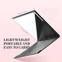 Compact Make-up Mirror with Stand-Black-State of Style
