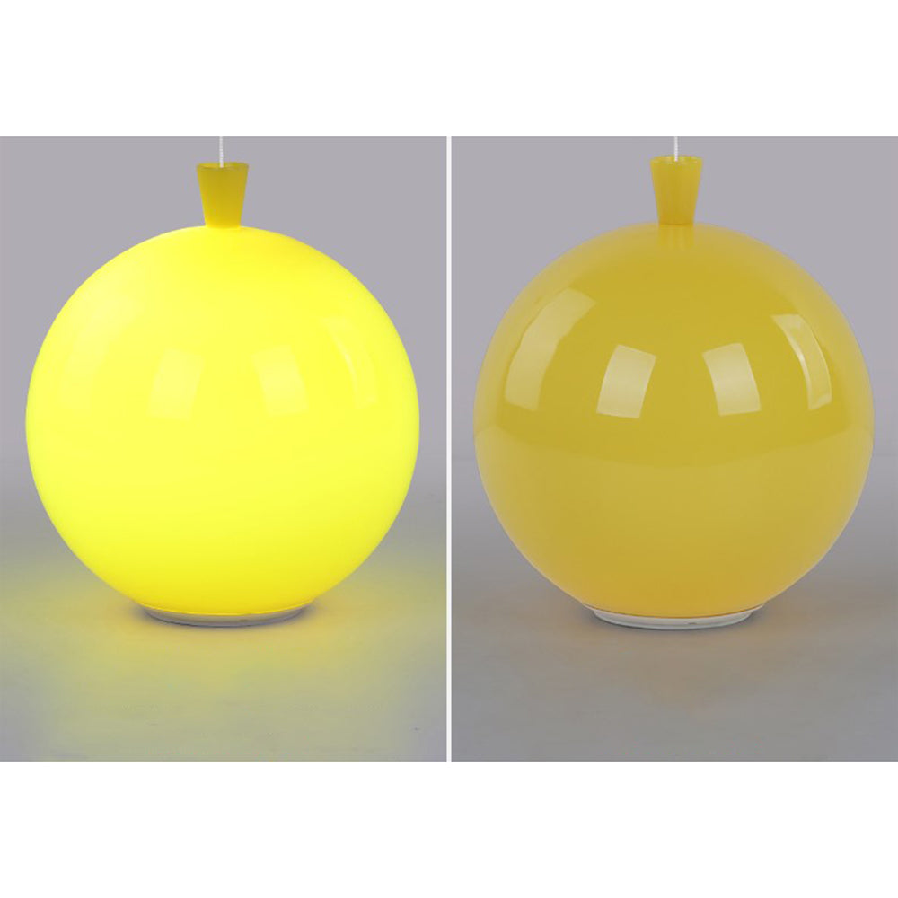 Compact Modern LED Balloon Ceiling Light - AuraLite-20 cm-White-State of Style