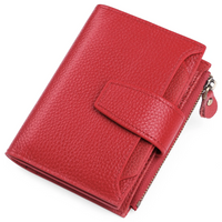 Compact Multi-Functional Leather Wallet – RFID Blocking-Brown-State of Style
