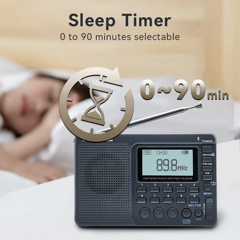 Compact Portable Radio - EchoWave-State of Style