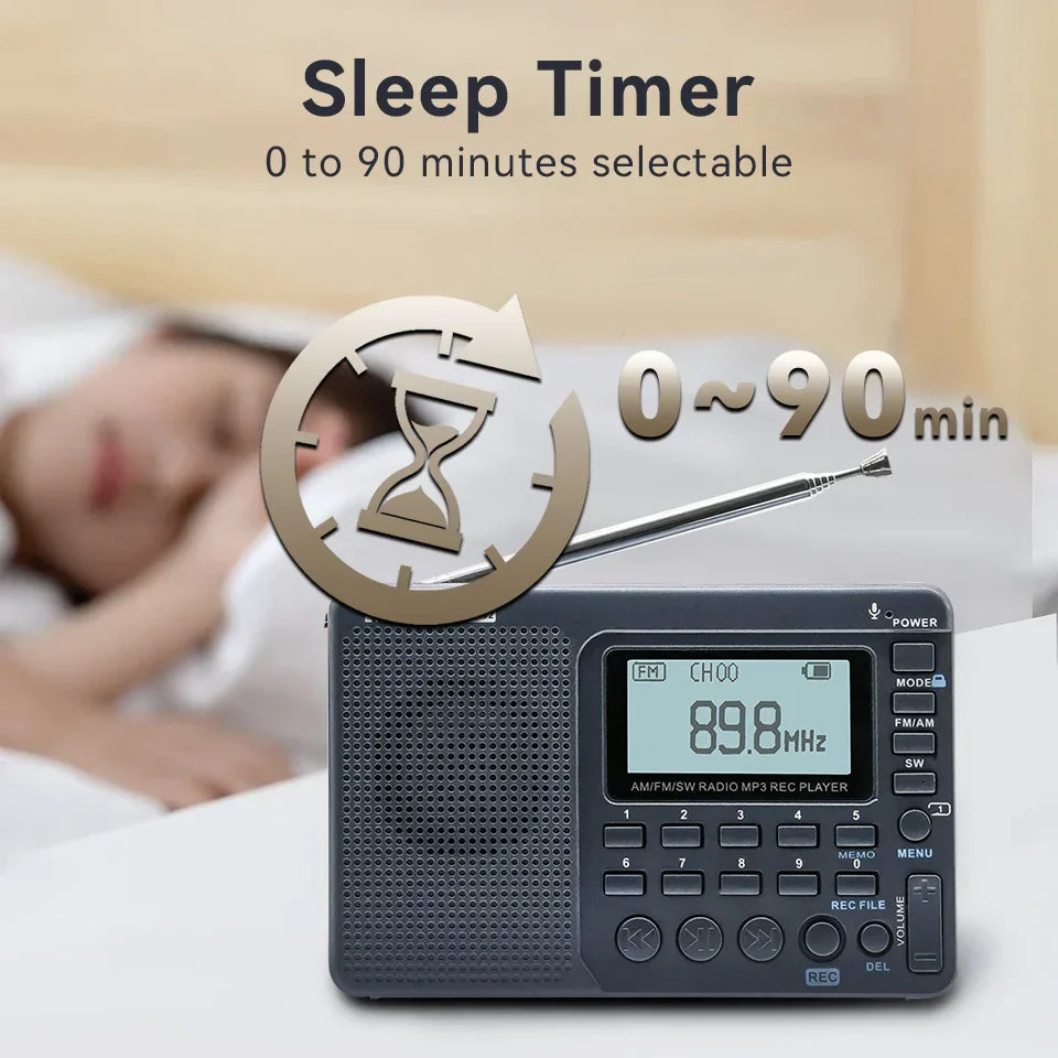 Compact Portable Radio - EchoWave-State of Style
