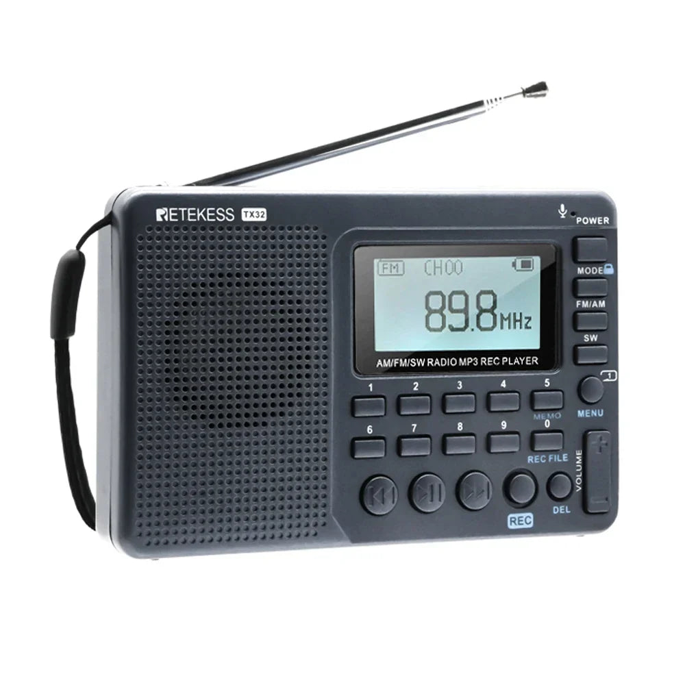 Compact Portable Radio - EchoWave-State of Style