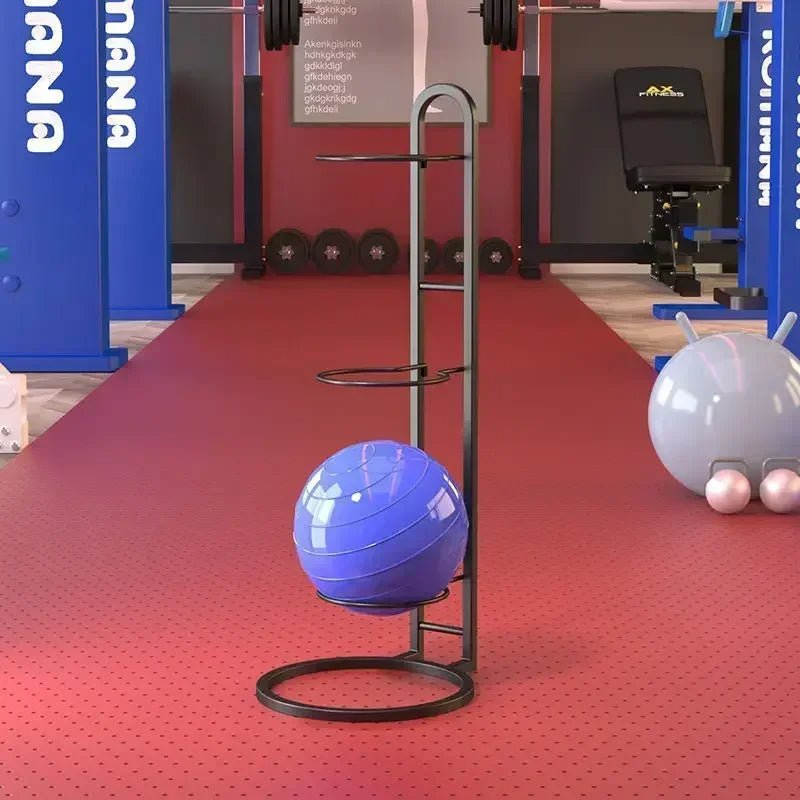 Compact Storage Rack for Sports Balls and Accessories - BallRack Pro-White-3 Balls-State of Style
