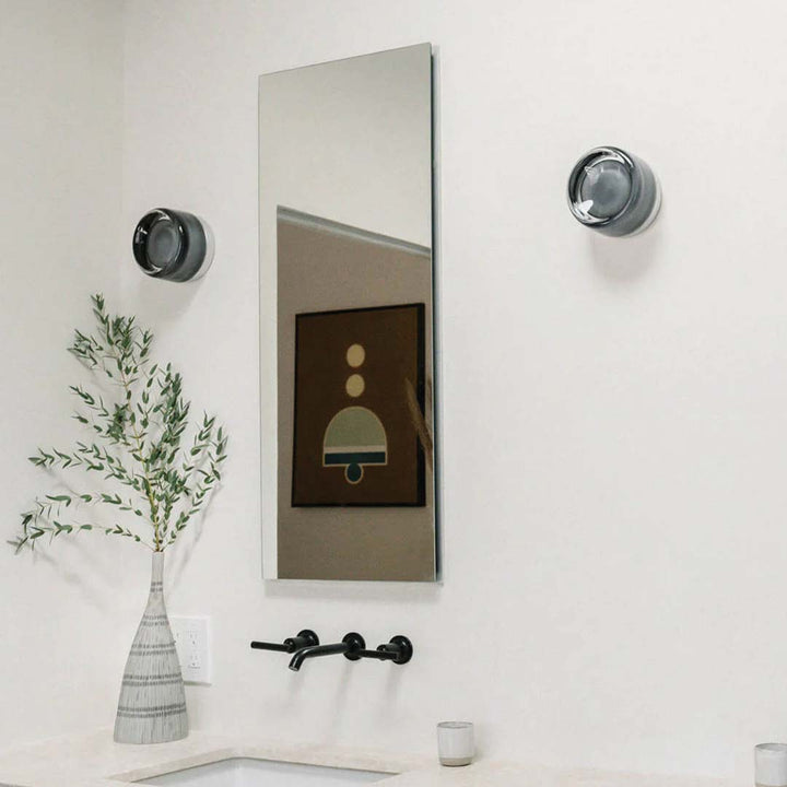 Compact Wall Light - DimpleGlow-Amber-State of Style