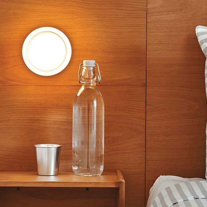 Compact Wall Light - DimpleGlow-Amber-State of Style