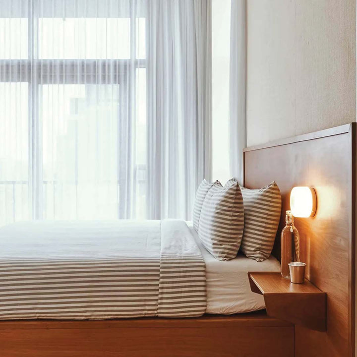 Compact Wall Light - DimpleGlow-Amber-State of Style