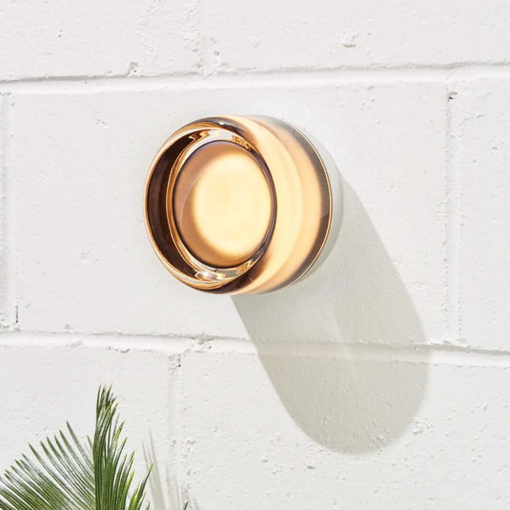 Compact Wall Light - DimpleGlow-Amber-State of Style