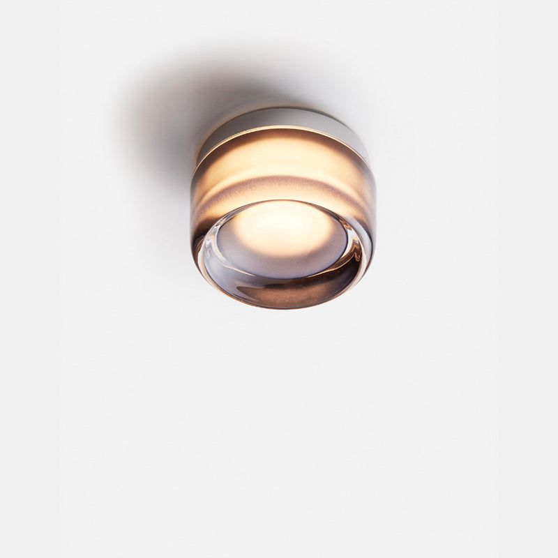 Compact Wall Light - DimpleGlow-Smoke-State of Style