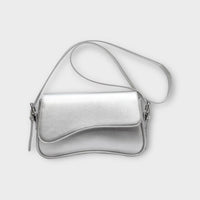 Compact Women's Shoulder Bag - Sophia-Silver-State of Style