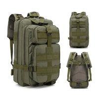 Complete Emergency Package in Tactical Backpack (20L) - CrisisKit-Green-State of Style