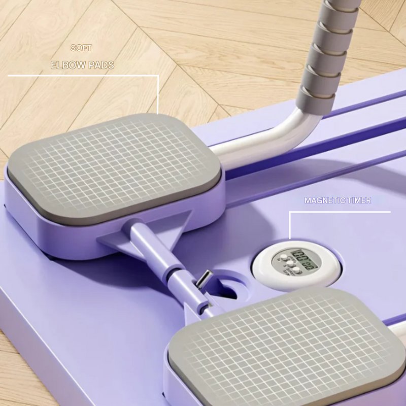 Complete Pilates Reformer Set – CoreFlex Pro-Purple-State of Style