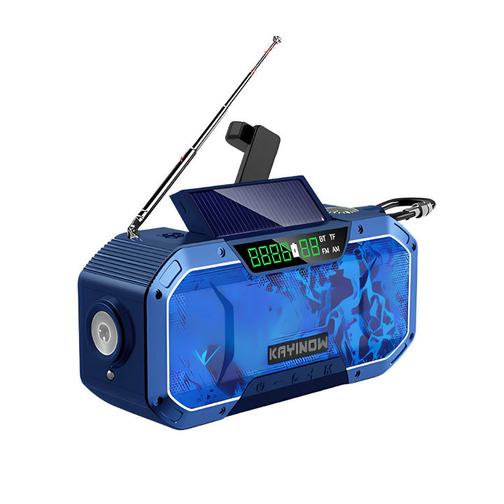 Comprehensive Emergency Radio - SurvivorLight-Blue-State of Style