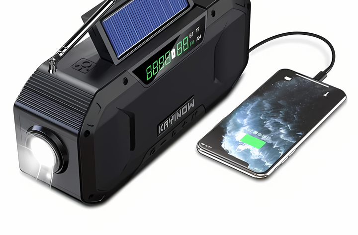 Comprehensive Emergency Radio - SurvivorLight-Red-State of Style