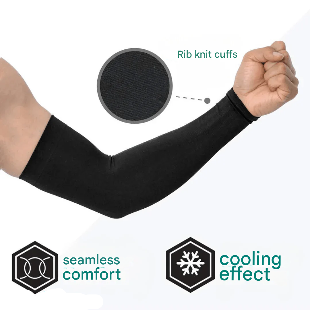 Compression Armsleeve - VitalFlex-1 Pack-Black-State of Style