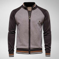 ConnorsVest | Striped Knit Cardigan for Men-Brown-XS-State of Style
