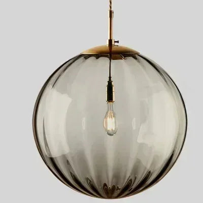 Contemporary LED Pendant Light - LumiWave-Smoke Grey-15cm-State of Style