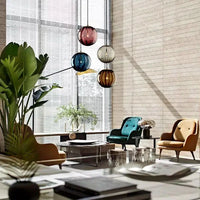 Contemporary LED Pendant Light - LumiWave-Smoke Grey-15cm-State of Style