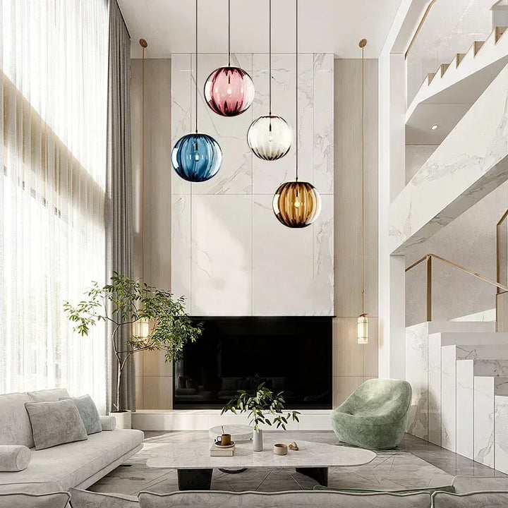 Contemporary LED Pendant Light - LumiWave-Smokey Grey-15cm-State of Style
