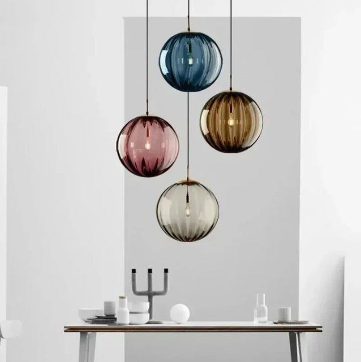 Contemporary LED Pendant Light - LumiWave-Smokey Grey-15cm-State of Style
