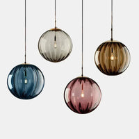 Contemporary LED Pendant Light - LumiWave-Smokey Grey-15cm-State of Style
