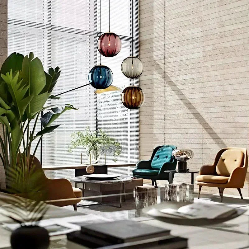 Contemporary LED Pendant Light - LumiWave-Smokey Grey-15cm-State of Style