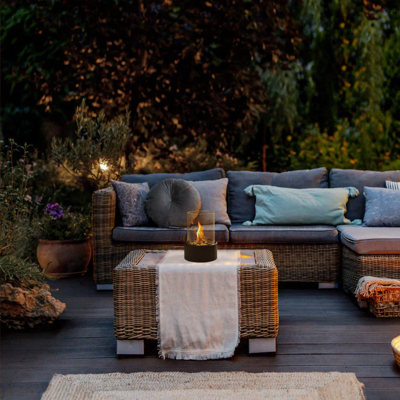 Contemporary Portable Fire Source - GlowFlicker-State of Style