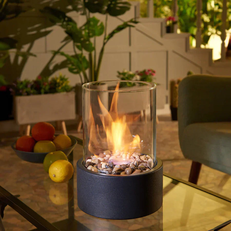 Contemporary Portable Flame Source - GlowFlicker-State of Style