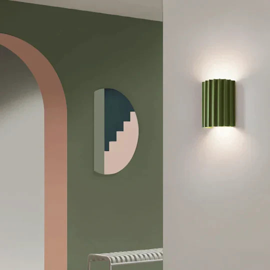 Contemporary Resin Wall Lamps - GlowStone-Green-State of Style